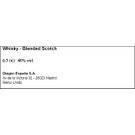 Whisky Red Label 700ML