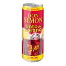 Tinto de verano sabor limón