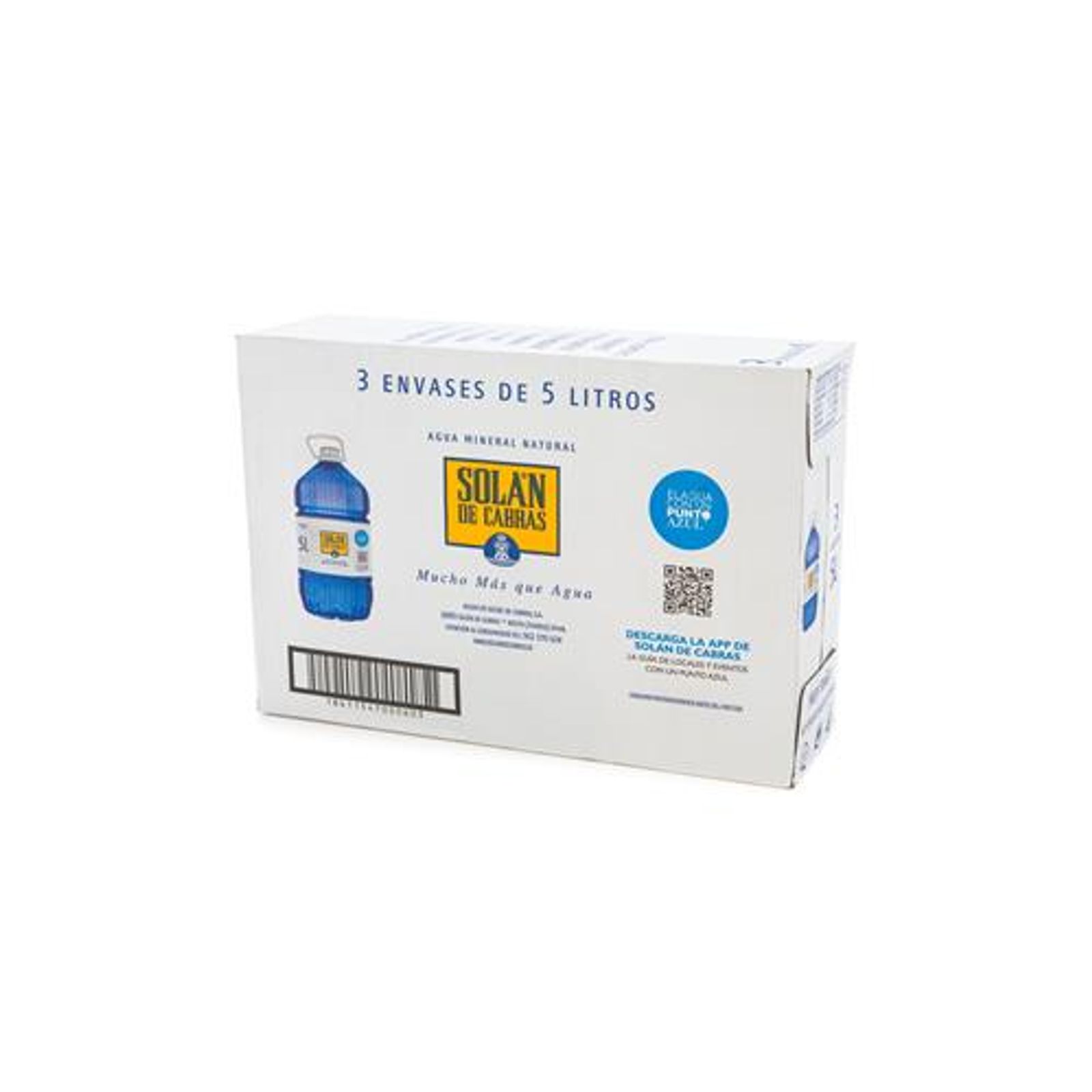 Agua Mineral Natural Garrafa 5L | La tienda Online de Hiperber