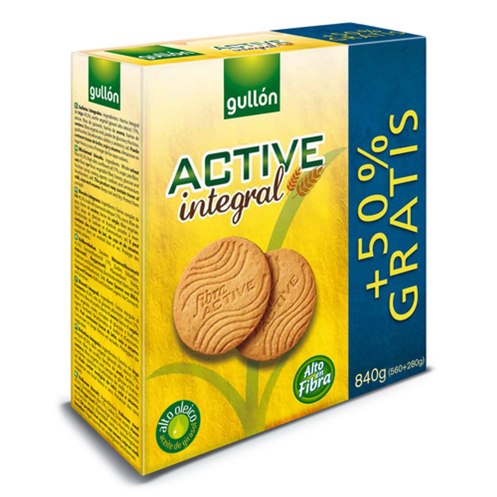 Galleta Active Integral 560G | La tienda Online de Hiperber