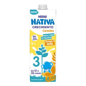 Leche crecimiento original +12 meses Nativa brik 1 l - Supermercados DIA